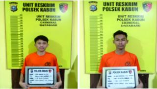 Polsek Kabun Ungkap Dua Pelaku Terduga Tindak Pidana Kekerasan Secara Bersama sama